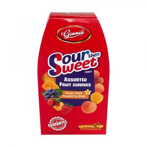 Sweet & Sour Gummy Candy – 108g Box