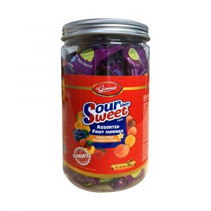 Sweet & Sour Gummy Candy – 300g Jar