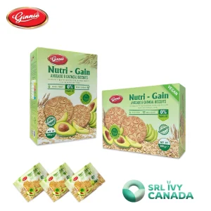 Ginnie Oatmeal Biscuits Avocado Flavor 200g