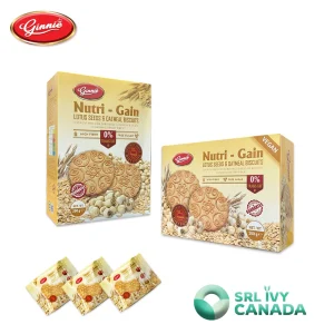 Ginnie Oatmeal Biscuits Lotus Seed Flavor 200g
